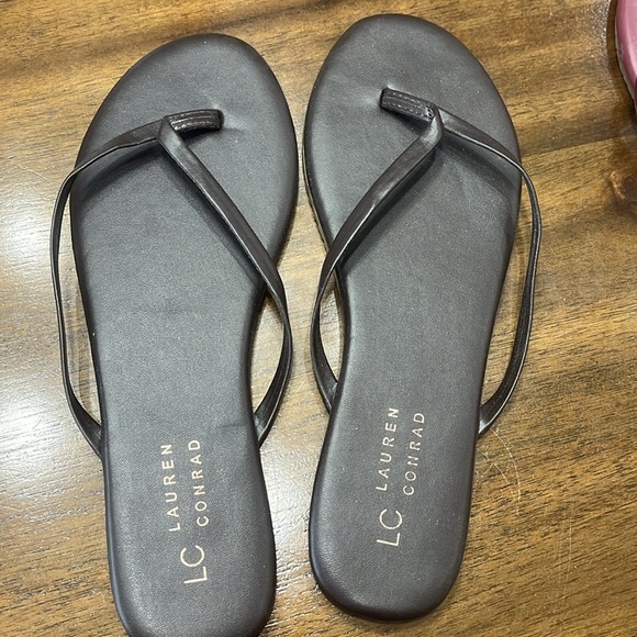 Lauren Conrad 3-Pair Sandal Bundle Size 8 - Picture 2 of 7